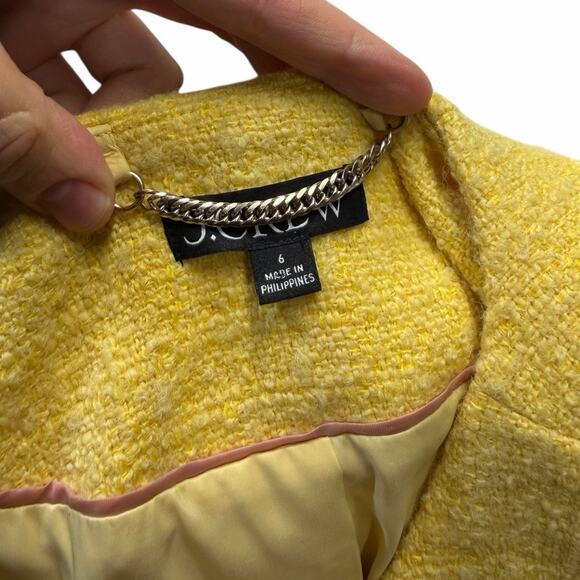 J. Crew Tweed Lady Jacket in Honeycomb - Picture 4 of 4